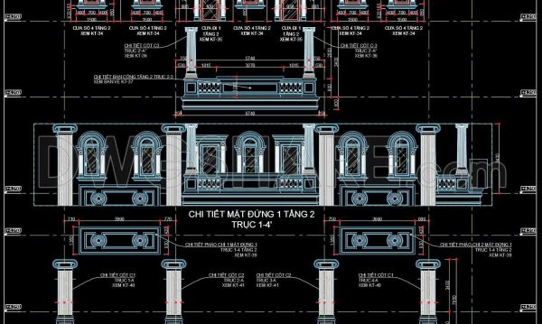 1 year ago
                

                
             2,251389. Free download of CAD drawings of European classical architectural details