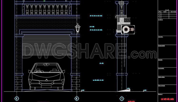 392. Free Download Detailed Cad Drawings Of Residential Architecture (4)
