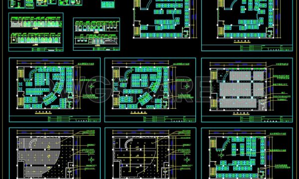 1 year ago
                

                
             2,57245. Free Download of CAD Drawings for the Decoration Plan of a High-End Leisure Internet Cafe