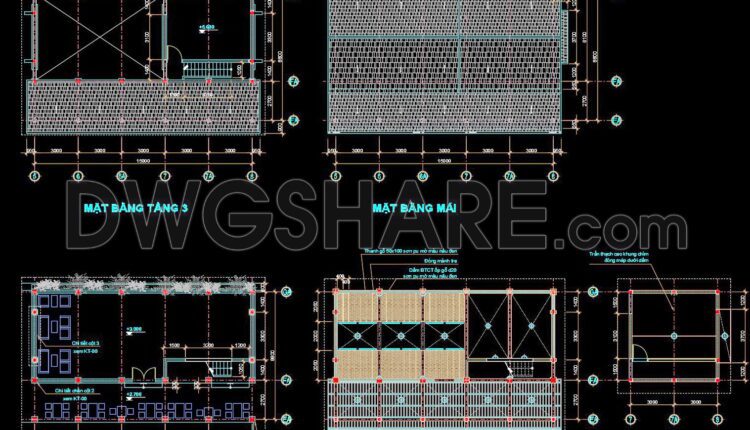 46. Cad Drawings Of The Auxiliary Building For The Coffee Shop (1)