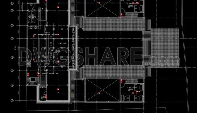 46. Cad Drawings Of The Fire Protection System For This Coffee Shop (2)