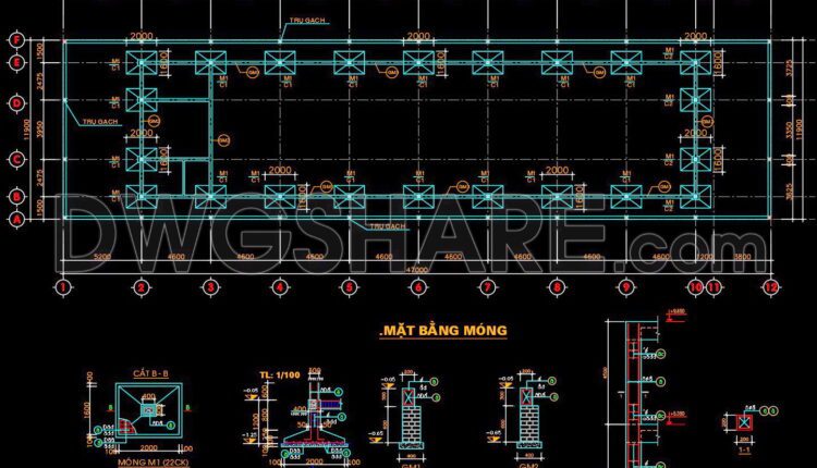 47. Download Cad Design Drawings For A 560m2 Wedding Restaurant (2)