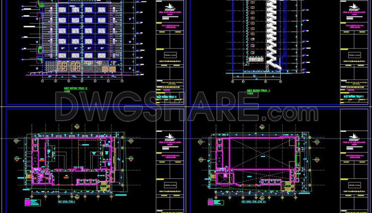 50. Download Cad Design Drawings For A 1200m2 Wedding Restaurant (2)