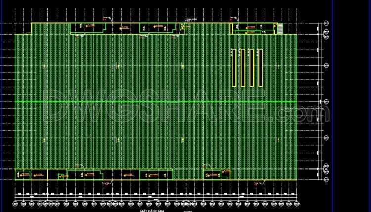 53. Free Download Of Cad Floor Plan Drawings For A Factory With Dimensions 154m X 275m (4)