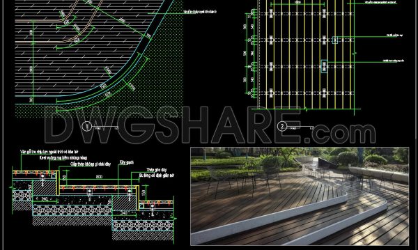 1 year ago
                

                
             2,426530. Download free detailed CAD drawings of the outdoor wooden decking structure
