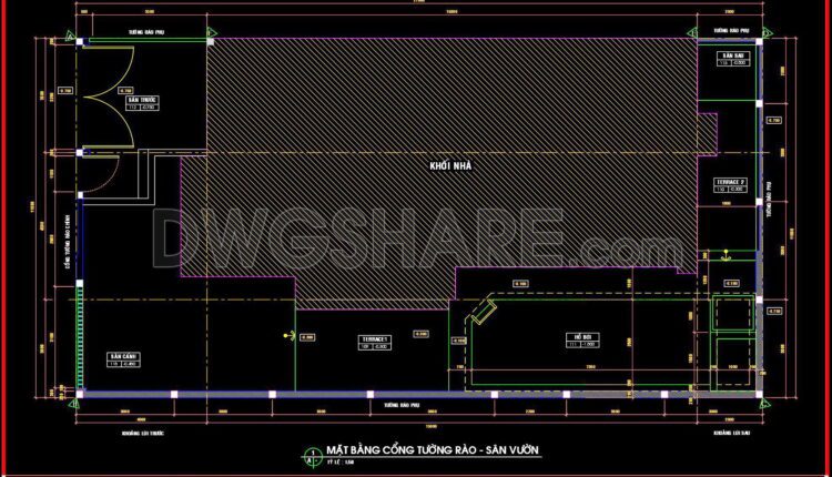 535. Free Download Of Detailed Cad Drawings For Garden Landscaping, Fence Walls, Swimming Pools, And Gazebos (4)