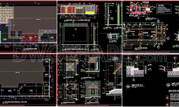1 year ago
                

                
             1,605535. Free Download of Detailed CAD Drawings for Garden Landscaping, Fence Walls, Swimming Pools, and Gazebos