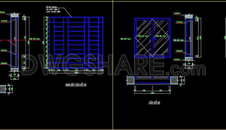 647. Detailed Cad Drawings Of Doors, Windows For Download (3)