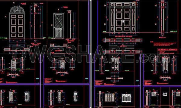 1 year ago
                

                
             710650. Detailed CAD Drawings Of Doors, Windows For Download