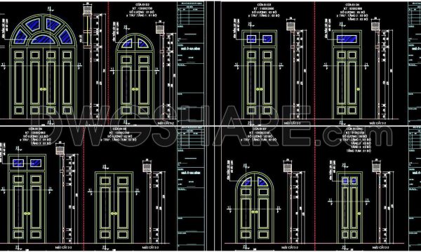 1 year ago
                

                
             671651. Detailed CAD Drawings Of Doors, Windows For Download