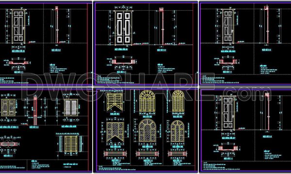 1 year ago
                

                
             646652. Detailed CAD Drawings Of Doors, Windows For Download