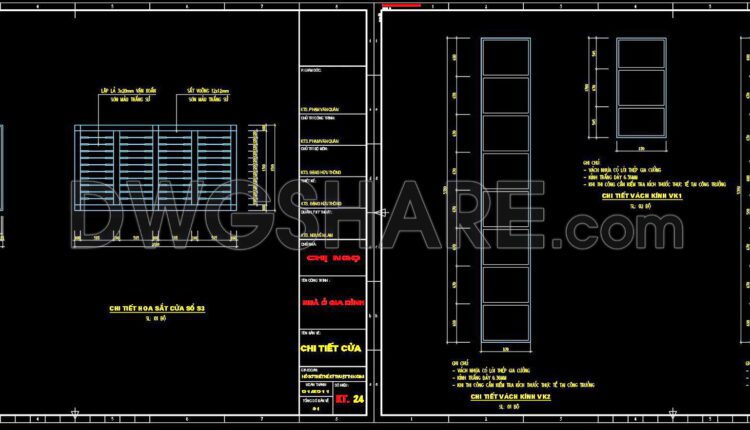 653. Detailed Cad Drawings Of Doors, Windows For Download (3)