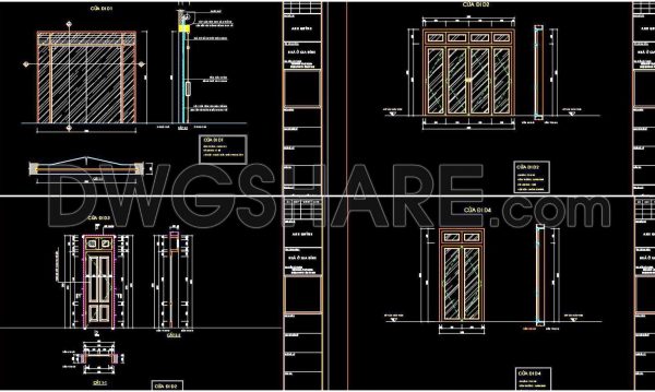 1 year ago
                

                
             479654. Detailed CAD Drawings Of Doors, Windows For Download