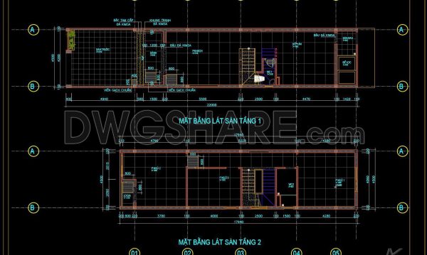 1 year ago
                

                
             40078. Download free detailed CAD drawings of floor plans for a 3-story townhouse
