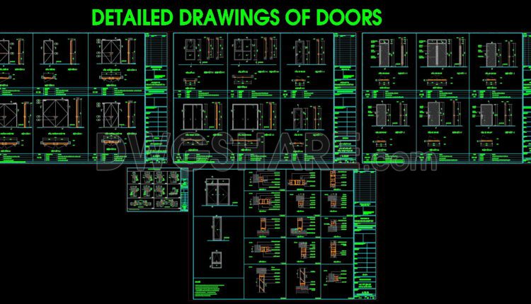 108. Download The Complete Construction Drawings Of The 15-story Hotel With An Area Of 4600m2 (16)