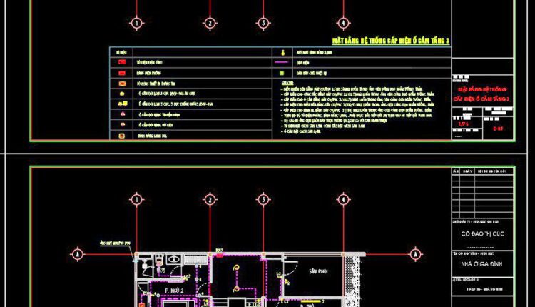 116. Cad Drawings For Detailed Electrical Designs For A 3-story Townhouse (2)