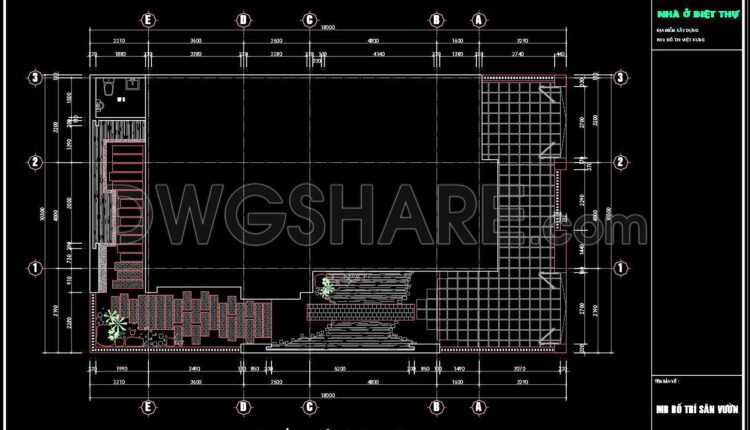 133. Cad Drawings Of Landscape Design Plans For Villa Garden (1)