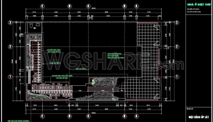 133. Cad Drawings Of Landscape Design Plans For Villa Garden (2)