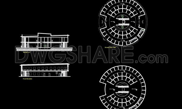 1 year ago
                

                
             3,99516. Free CAD Drawing Download – Circular Layout Museum