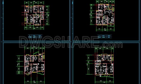 1 year ago
                

                
             923250. Free Download of CAD Drawings for Sample Apartment Floor Plans