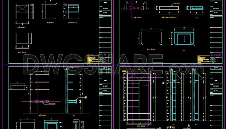 26. Download Cad Design Drawings For The Construction Of A 84m2 Apartment (8)