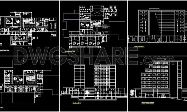 1 year ago
                

                
             3,76528. Free Download of Public Hospital CAD Drawings