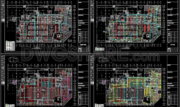 1 year ago
                

                
             5,10029. Free Download of Large Supermarket CAD Construction Drawings