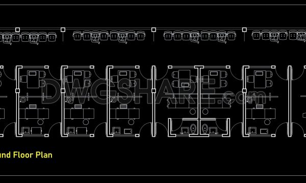 1 year ago
                

                
             3,51829. Free Download of CAD Drawings – Layout of a Physiotherapy Clinic Center