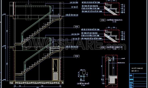 1 year ago
                

                
             854293. Free Download detailed CAD drawings of townhouse stairs
