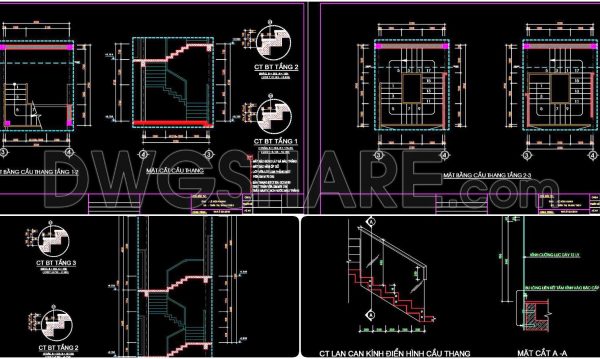 1 year ago
                

                
             523294. Free Download detailed CAD drawings of townhouse stairs