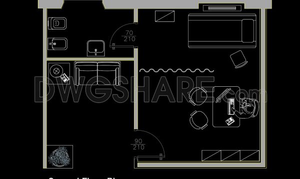 1 year ago
                

                
             2,08531. Free Download – CAD Floor Plan of General Practitioner Clinic