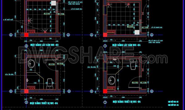 1 year ago
                

                
             348354. Free download of CAD technical drawings for the construction of bathrooms in townhouses