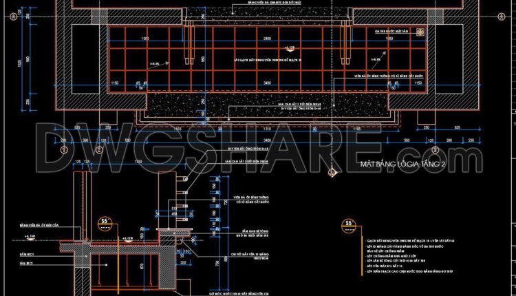 393. Free Download Detailed Cad Drawings Of Residential Architecture (3)