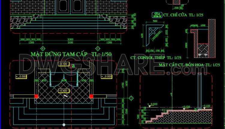 396. Free Download Detailed Cad Drawings Of Residential Architecture (2)