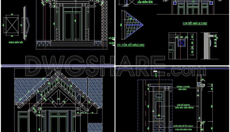 403. Free Download Detailed Cad Drawings Of Residential Architecture (2)