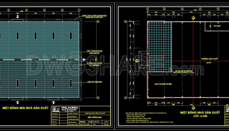 44. Download Cad Design Drawings For A Packaging Factory With An Area Of 32m X 44m (3)