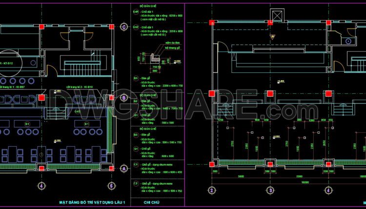 51. Free Download Of Bar Counter Design Detail Cad Drawing (5)