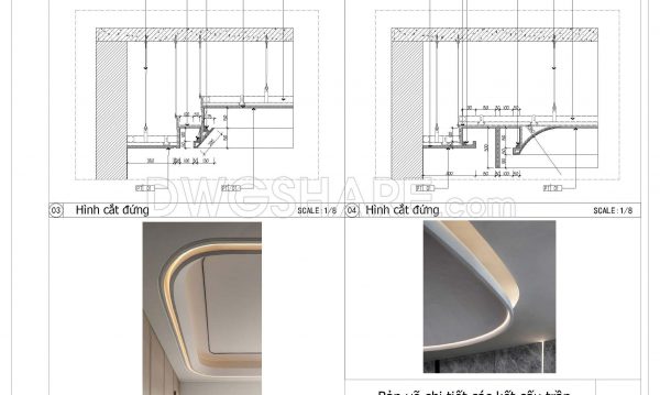 1 year ago
                

                
             6,474541. Free Download of Detailed CAD Drawing of Curved Ceiling for Residential Projects