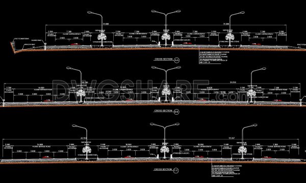 1 year ago
                

                
             3,77765. Download Free Lanes Carriageway Cross Section CAD Template DWG
