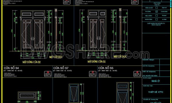 1 year ago
                

                
             403663. Detailed CAD Drawings Of Doors, Windows For Download