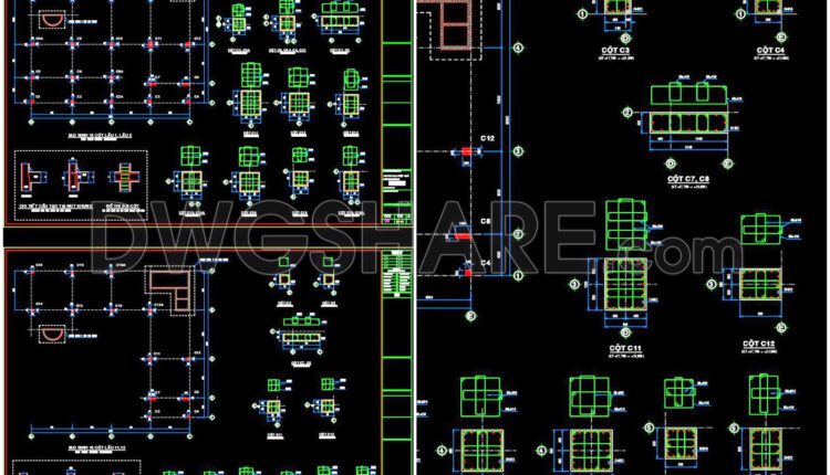 110. Download The Complete Construction Drawings Of The 12-story Hotel With An Area Of 2600m2 (2)