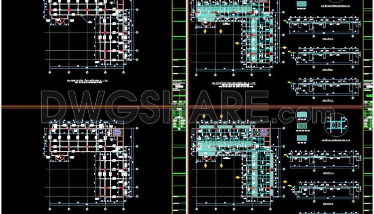 110. Download The Complete Construction Drawings Of The 12-story Hotel With An Area Of 2600m2 (3)