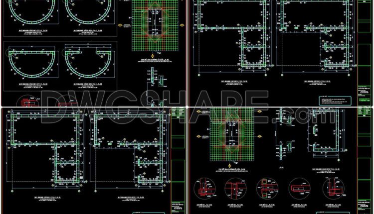 110. Download The Complete Construction Drawings Of The 12-story Hotel With An Area Of 2600m2 (8)