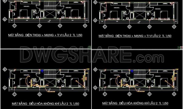 1 year ago
                

                
             959120. Free Download of Mechanical and Electrical Construction Design Drawings for a 3-Story House