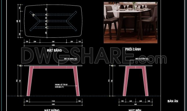 1 year ago
                

                
             503131. Free CAD Drawing Modern Dining Table Design