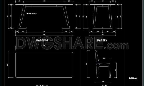 1 year ago
                

                
             491133. Free CAD Drawing Modern Dining Table Design
