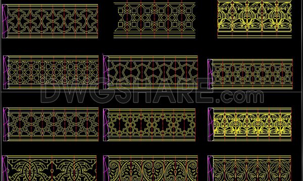 1 year ago 1579191. Free Download of Decorative Pattern Design CAD Blocks