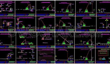 Compact School Project AutoCAD File DWG