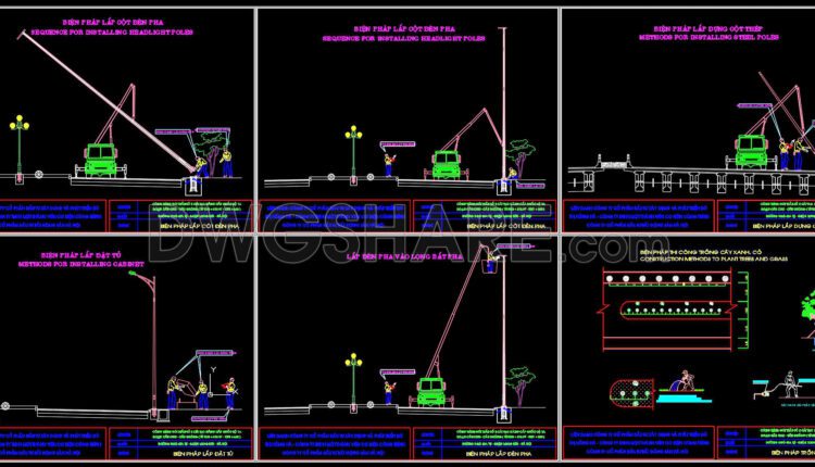 25. Free Cad Road Construction Details & Specifications (4)