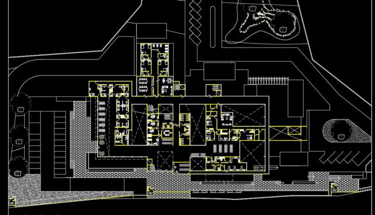 33. Free Cad Drawings Hospital Design Plans (2)